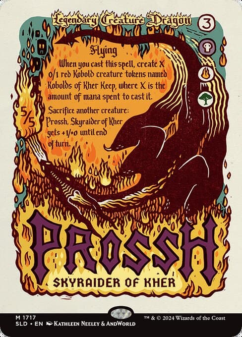 Prossh, Skyraider of Kher from Secret Lair Drop (Mythic)