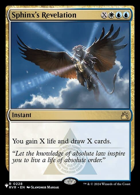 Sphinx's Revelation from The List (Rare)