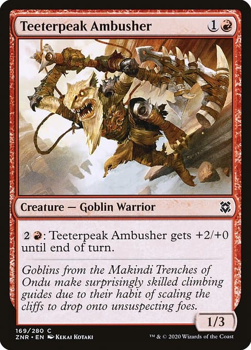 Teeterpeak Ambusher (Common)