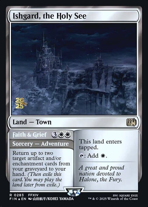 Ishgard, the Holy See // Faith & Grief (Rare)