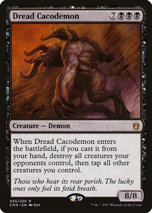 Dread Cacodemon from Commander Anthology (Rare)