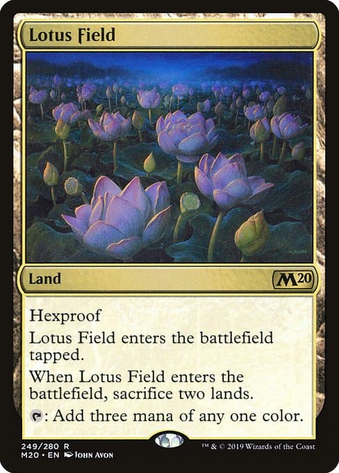 Lotus Field from Core Set 2020 (Rare)