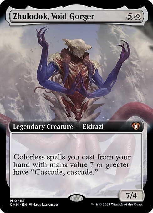 Zhulodok, Void Gorger from Commander Masters (Mythic)