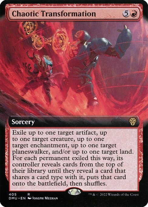Chaotic Transformation from Dominaria United (Rare)