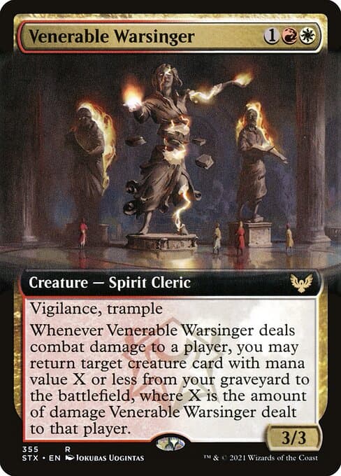 Venerable Warsinger from Strixhaven: School of Mages (Rare)