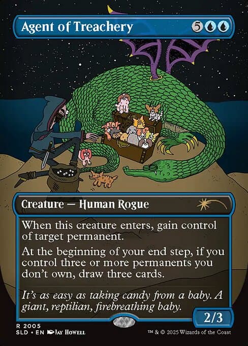 Agent of Treachery from Secret Lair Drop (Rare)