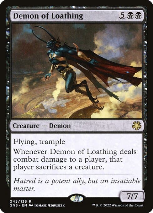 Demon of Loathing (Rare)