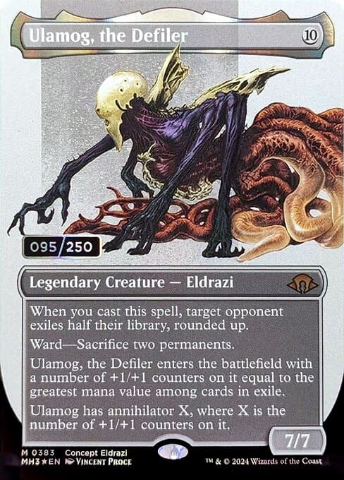Ulamog, the Defiler from Modern Horizons 3 (Mythic)