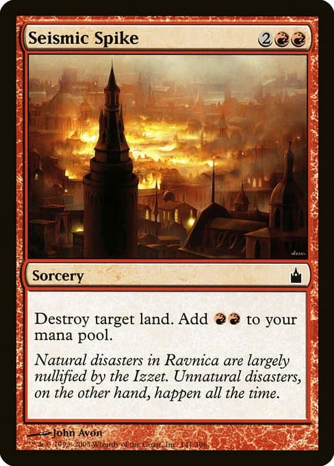 Seismic Spike from Ravnica: City of Guilds (Common)