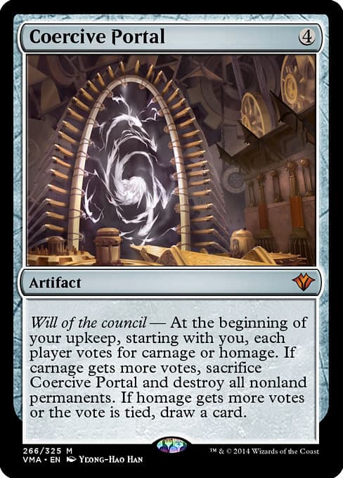 Coercive Portal from Vintage Masters (Mythic)