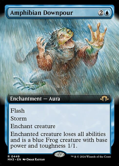 Amphibian Downpour from Modern Horizons 3 (Rare)