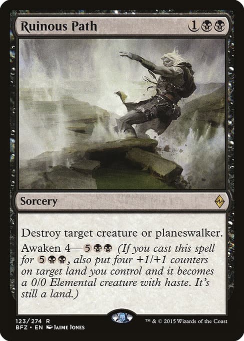 Ruinous Path from Battle for Zendikar (Rare)