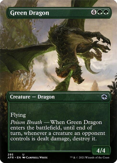 Green Dragon from Adventures in the Forgotten Realms (Uncommon)