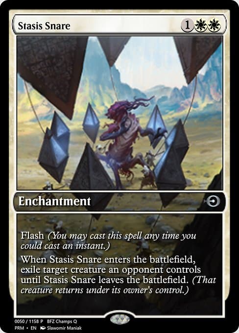 Stasis Snare from Magic Online Promos (Uncommon)