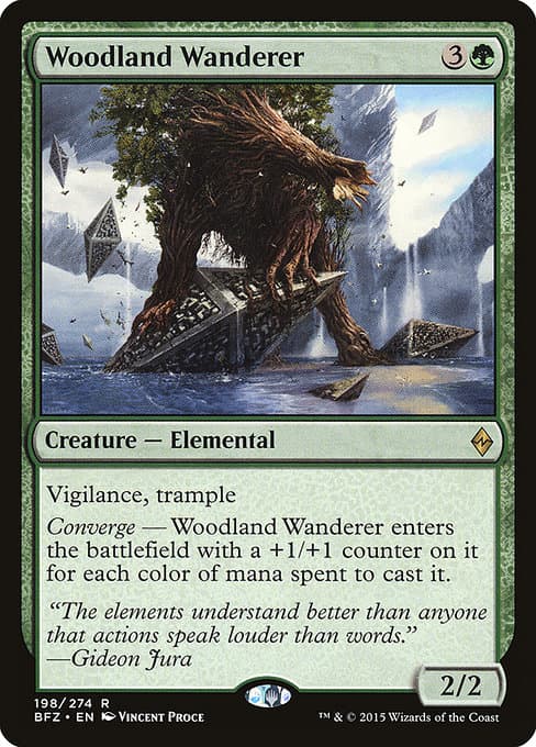 Woodland Wanderer from Battle for Zendikar (Rare)