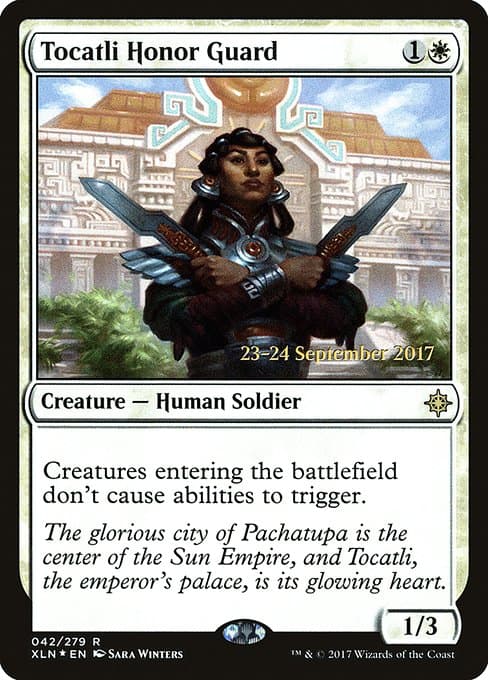 Tocatli Honor Guard from Ixalan Promos (Rare)