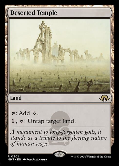 Deserted Temple from Modern Horizons 3 (Rare)
