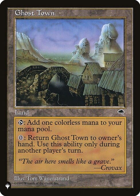 Ghost Town from The List (Uncommon)