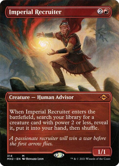 Imperial Recruiter from Modern Horizons 2 (Mythic)