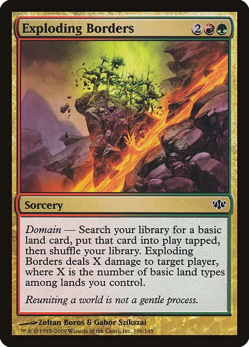 Exploding Borders from Conflux (Common)
