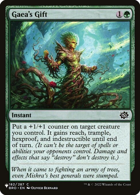 Gaea's Gift from The List (Common)