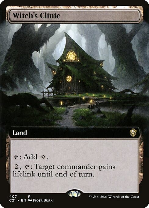 Witch's Clinic from Commander 2021 (Rare)
