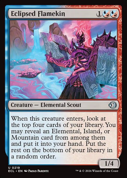 Eclipsed Flamekin from Lorwyn Eclipsed (Uncommon)
