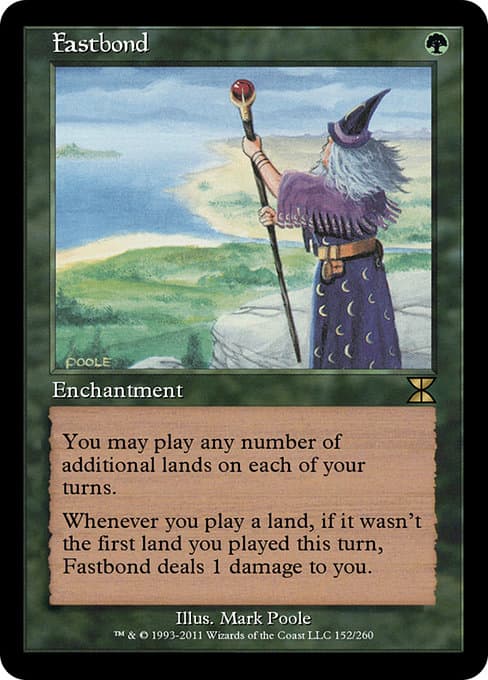 Fastbond from Masters Edition IV (Rare)
