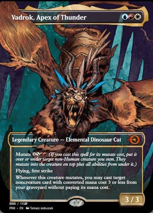 Vadrok, Apex of Thunder from Magic Online Promos (Mythic)