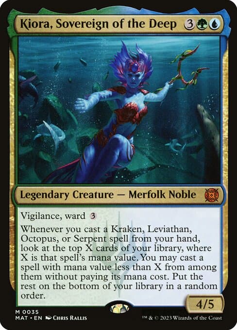 Kiora, Sovereign of the Deep (Mythic)