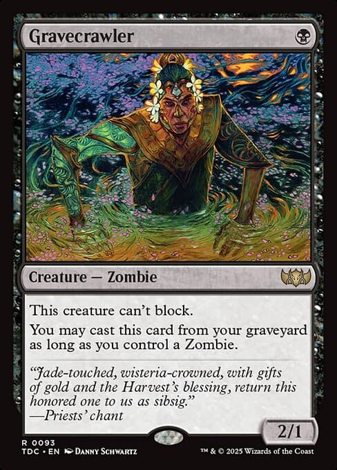 Gravecrawler from Tarkir: Dragonstorm Commander (Rare)