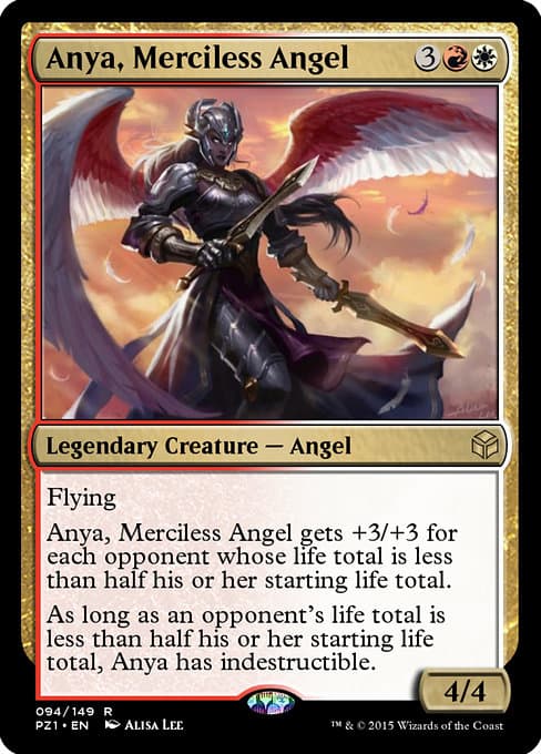 Anya, Merciless Angel from Legendary Cube Prize Pack (Rare)