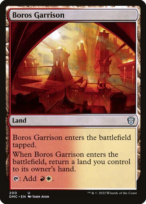 Boros Garrison from Dominaria United Commander (Uncommon)