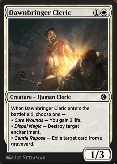 Dawnbringer Cleric from Alchemy Horizons: Baldur's Gate (Common)