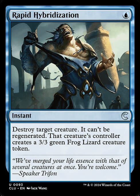 Rapid Hybridization from Ravnica: Clue Edition (Uncommon)