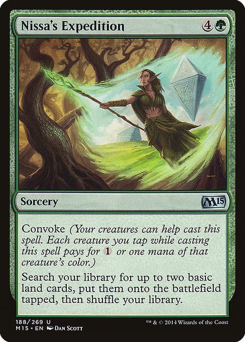 Nissa's Expedition from Magic 2015 (Uncommon)