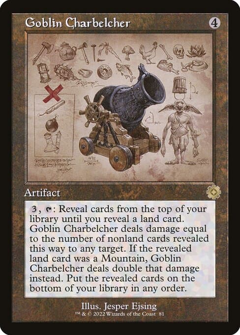 Goblin Charbelcher from The Brothers' War Retro Artifacts (Rare)