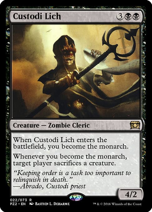 Custodi Lich from Treasure Chest (Rare)