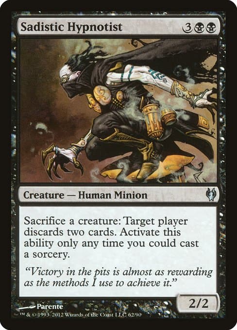 Sadistic Hypnotist from Duel Decks: Izzet vs. Golgari (Uncommon)