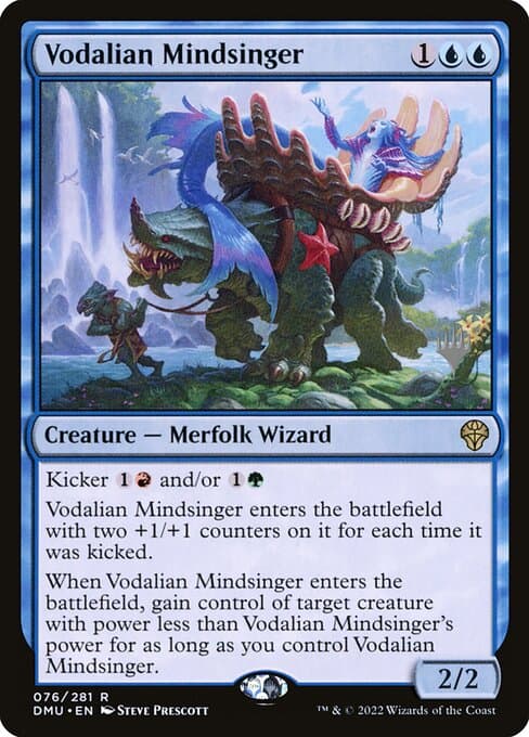Vodalian Mindsinger from Dominaria United Promos (Rare)