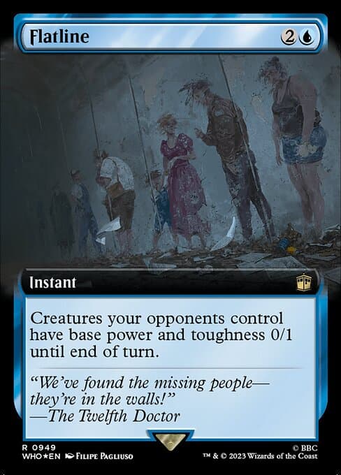 Flatline from Doctor Who (Rare)