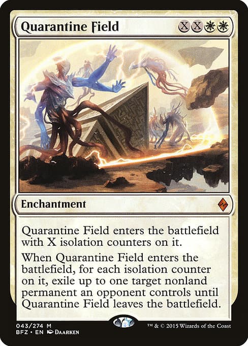 Quarantine Field from Battle for Zendikar (Mythic)