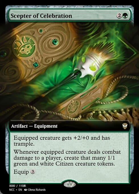 Scepter of Celebration from Magic Online Promos (Rare)