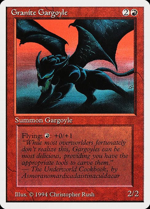 Granite Gargoyle from Summer Magic / Edgar (Rare)