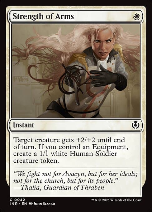 Strength of Arms from Innistrad Remastered (Common)