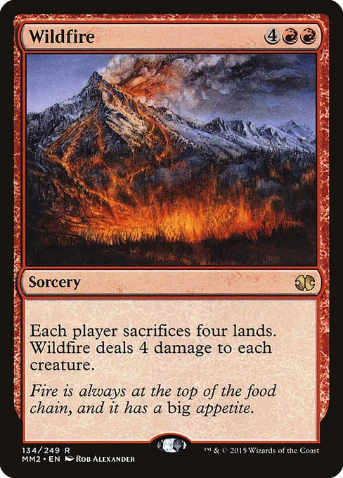 Wildfire from Modern Masters 2015 (Rare)
