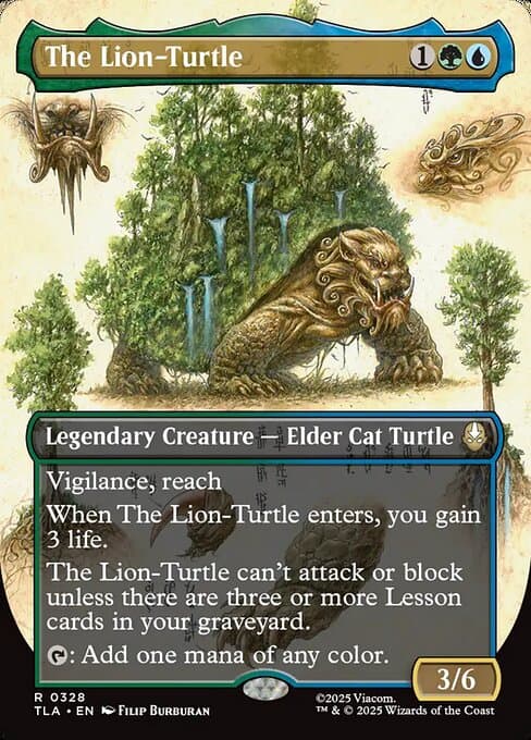 The Lion-Turtle from Avatar: The Last Airbender (Rare)