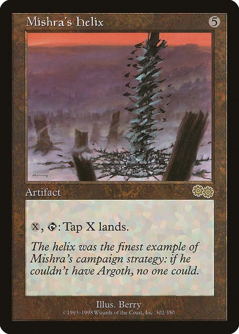Mishra's Helix from Urza's Saga (Rare)