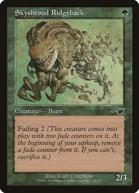 Skyshroud Ridgeback (Common)