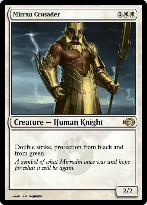 Mirran Crusader from Magic Online Promos (Rare)